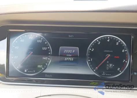 2016 Mercedes-Benz S 550 4Matic из США, поврежденный, VIN WDDUG8FB6GA263396